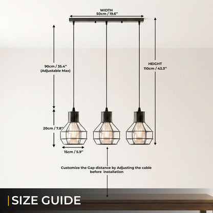 living room hanging lights