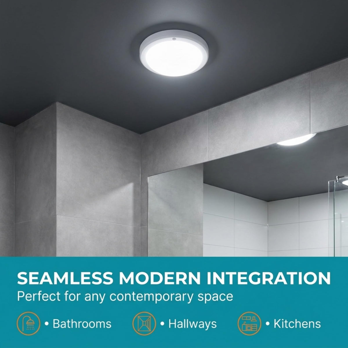 ledsone 9w led flush ceiling l