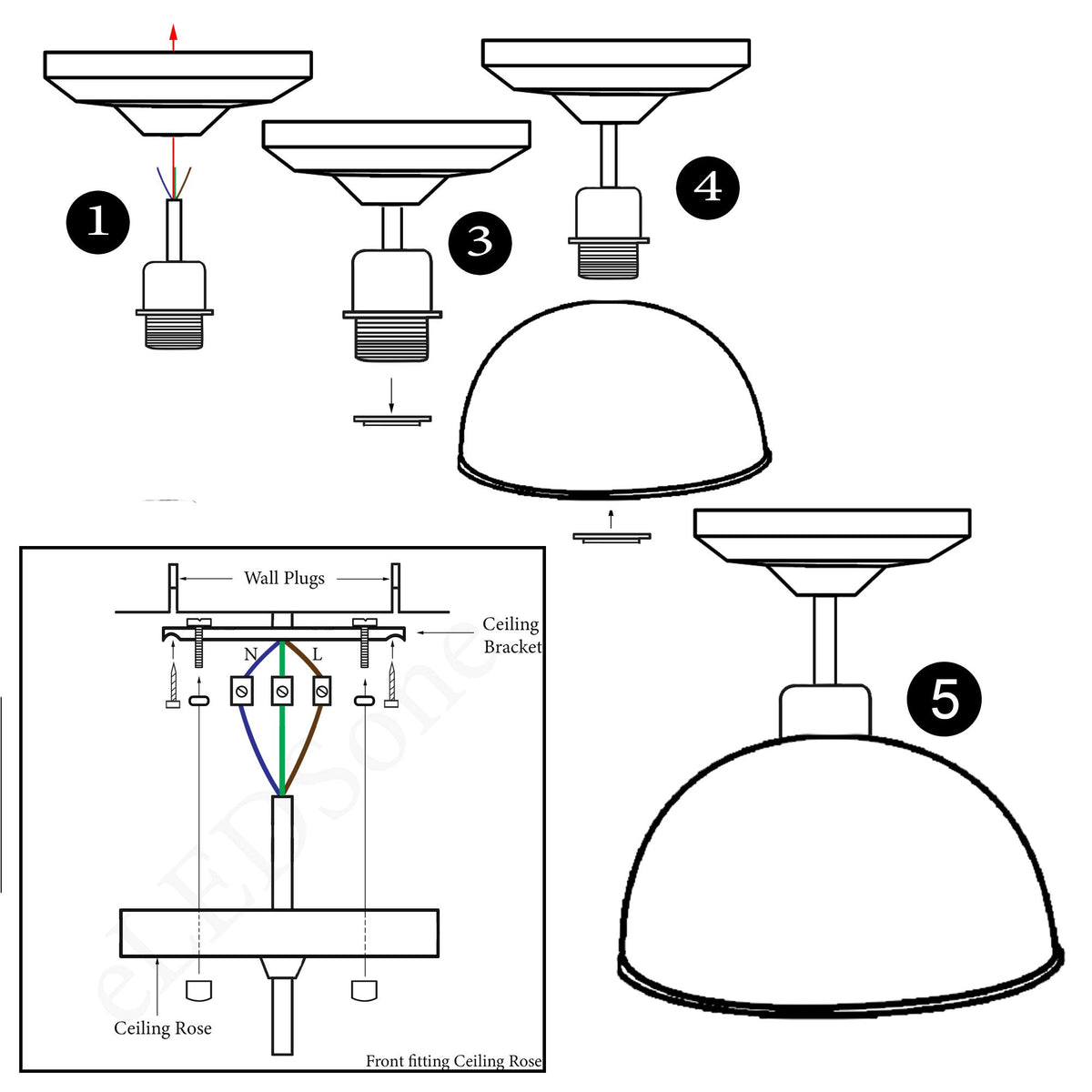 flush mount ceiling light