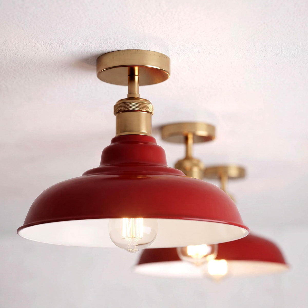 industrial cage ceiling lamp s