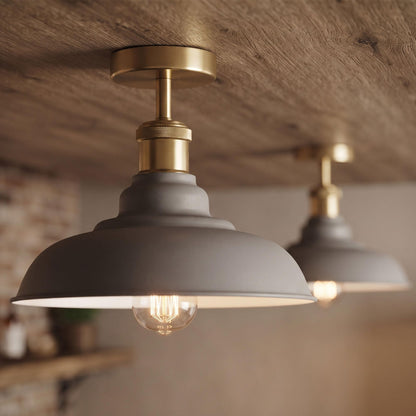 industrial semi flush ceiling