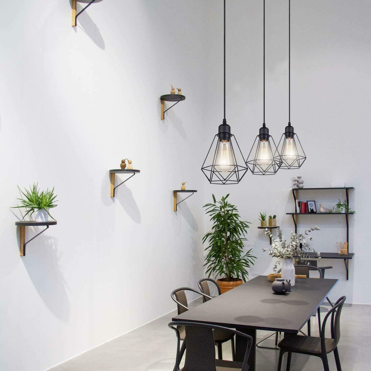 geometric ceiling shade lampsh