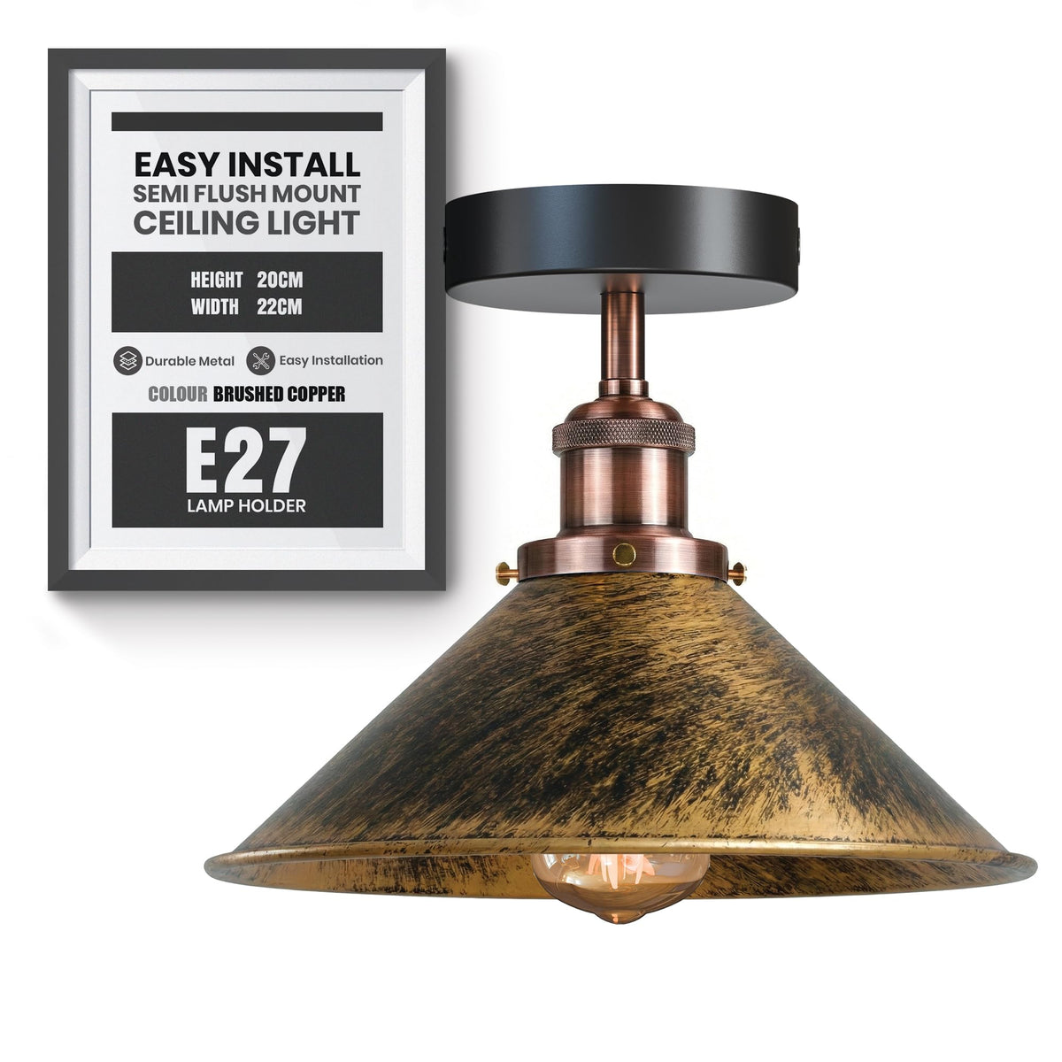 raffia shade ceiling light