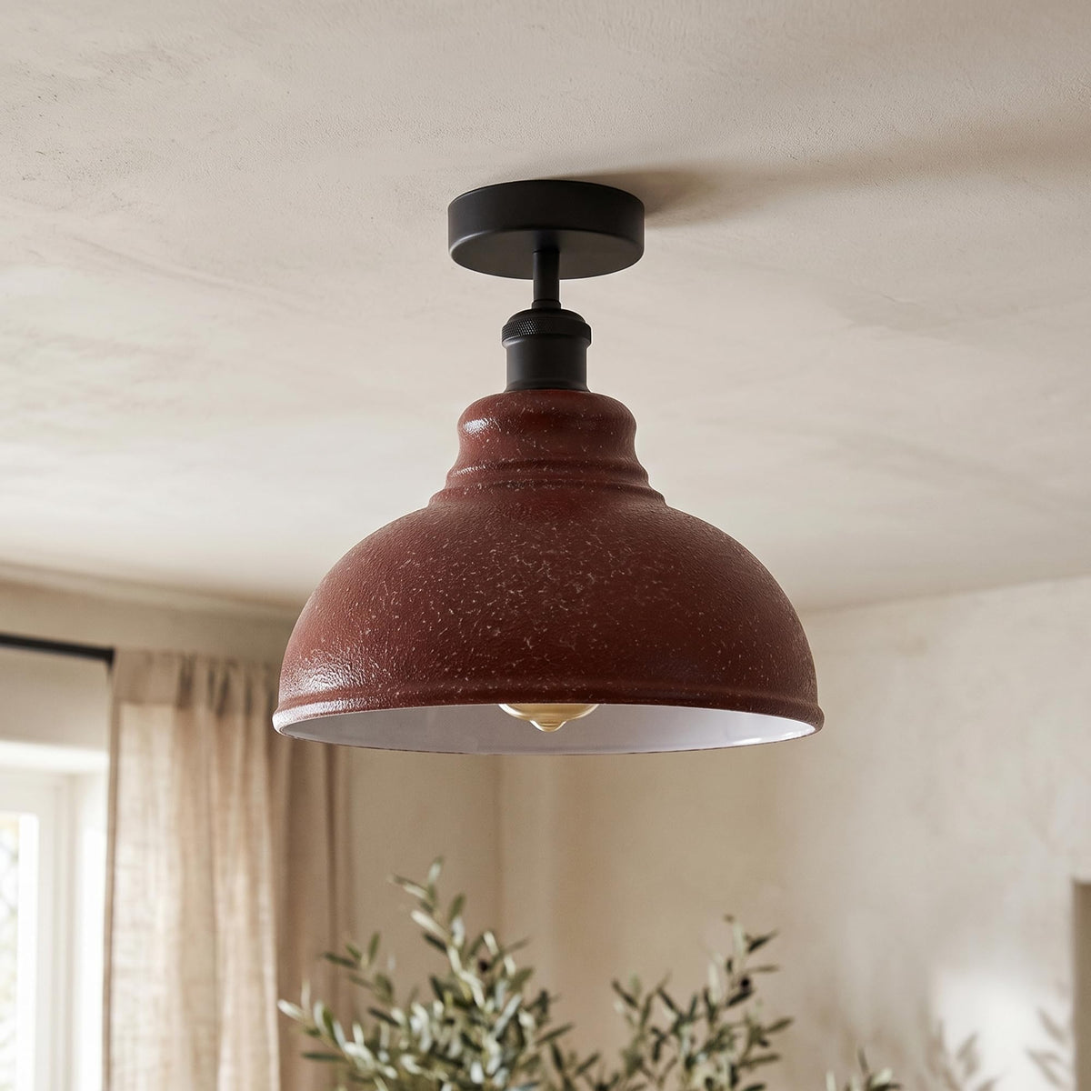 light flush vintage ceiling