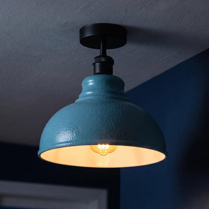 mount vintage flush light