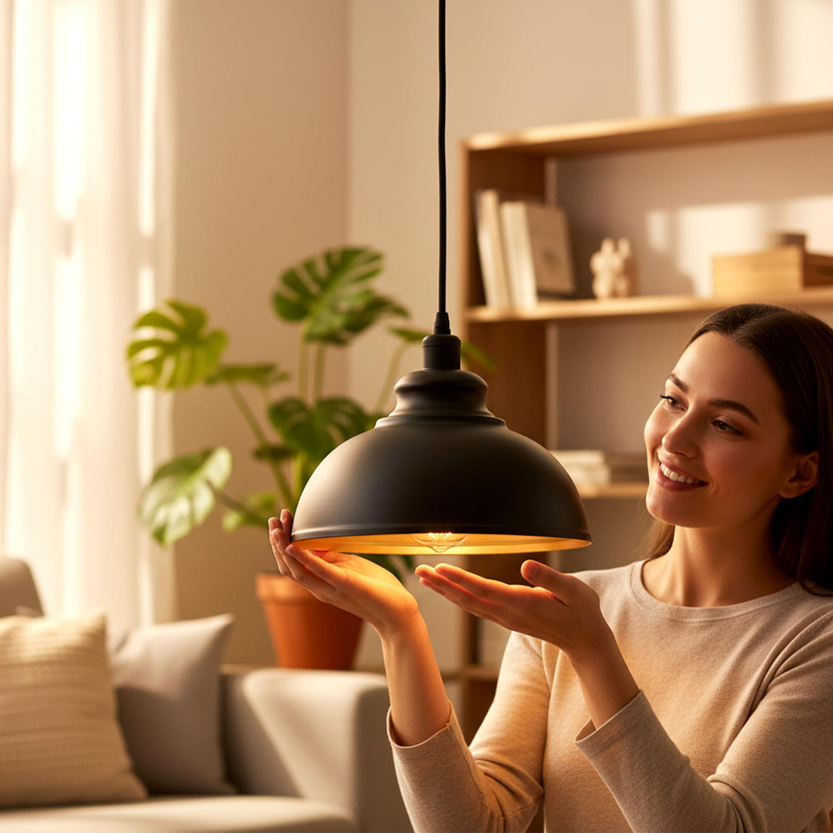 2Pack 29cm Lamp Shade,Pendant Ceiling Light Shade~4080