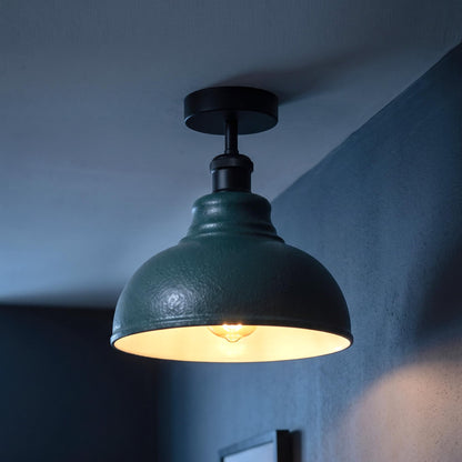 ceiling light vintage semi flu