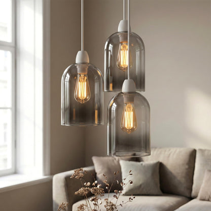 2Pack Glass Lamp Shade E27 Easy Fit Ceiling Pendant~4111