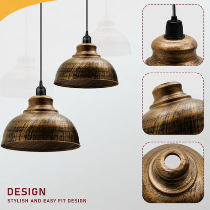 2Pack 29cm Lamp Shade,Pendant Ceiling Light Shade~4080