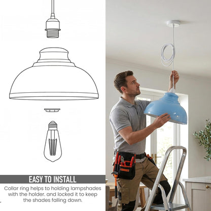 2Pack 29cm Lamp Shade,Pendant Ceiling Light Shade~4080