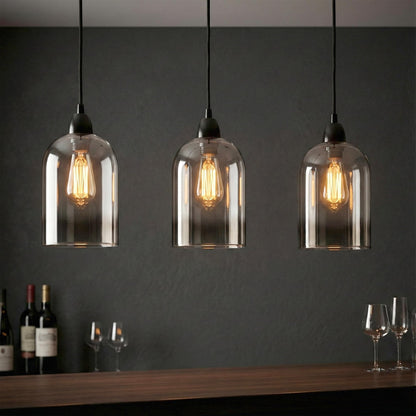 2Pack Glass Lamp Shade E27 Easy Fit Ceiling Pendant~4111