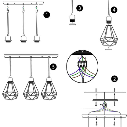 ceiling light shades black