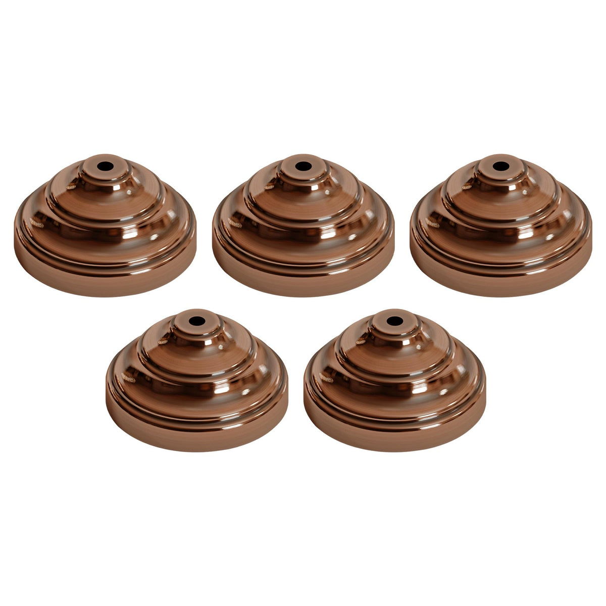 round metal pendant canopy