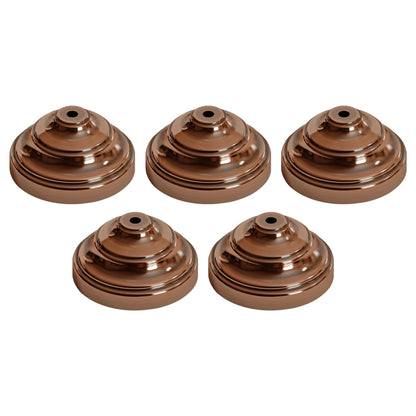 round metal pendant canopy
