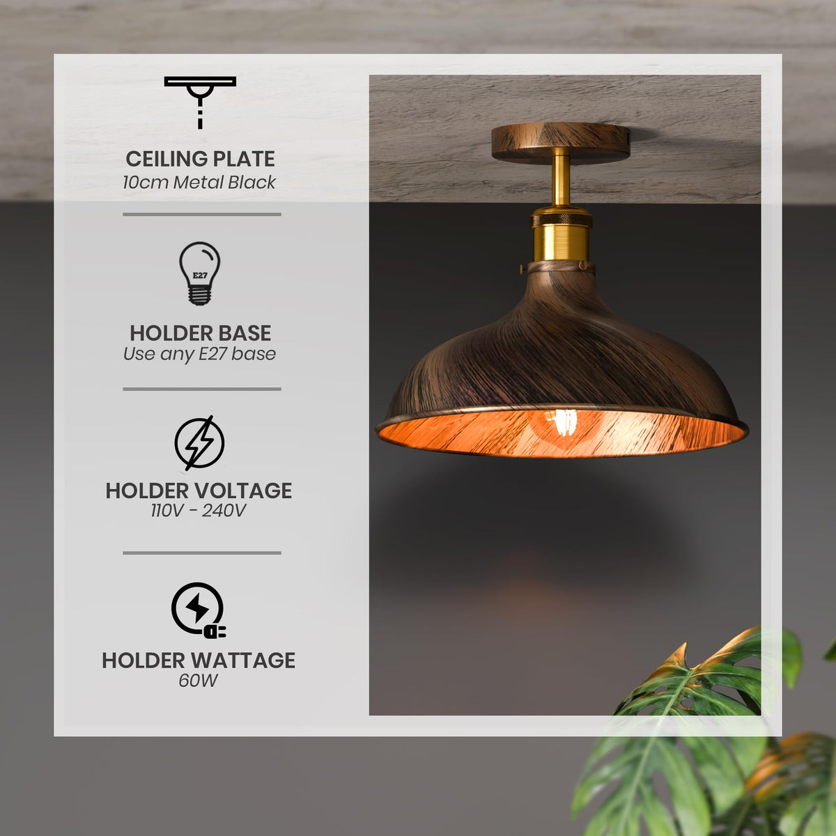 blue modern ceiling light