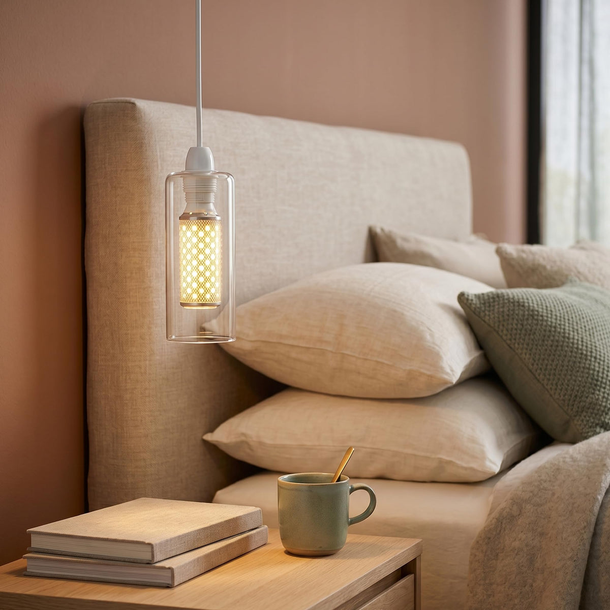 E14 Clear Glass Lamp Shade Replacement,