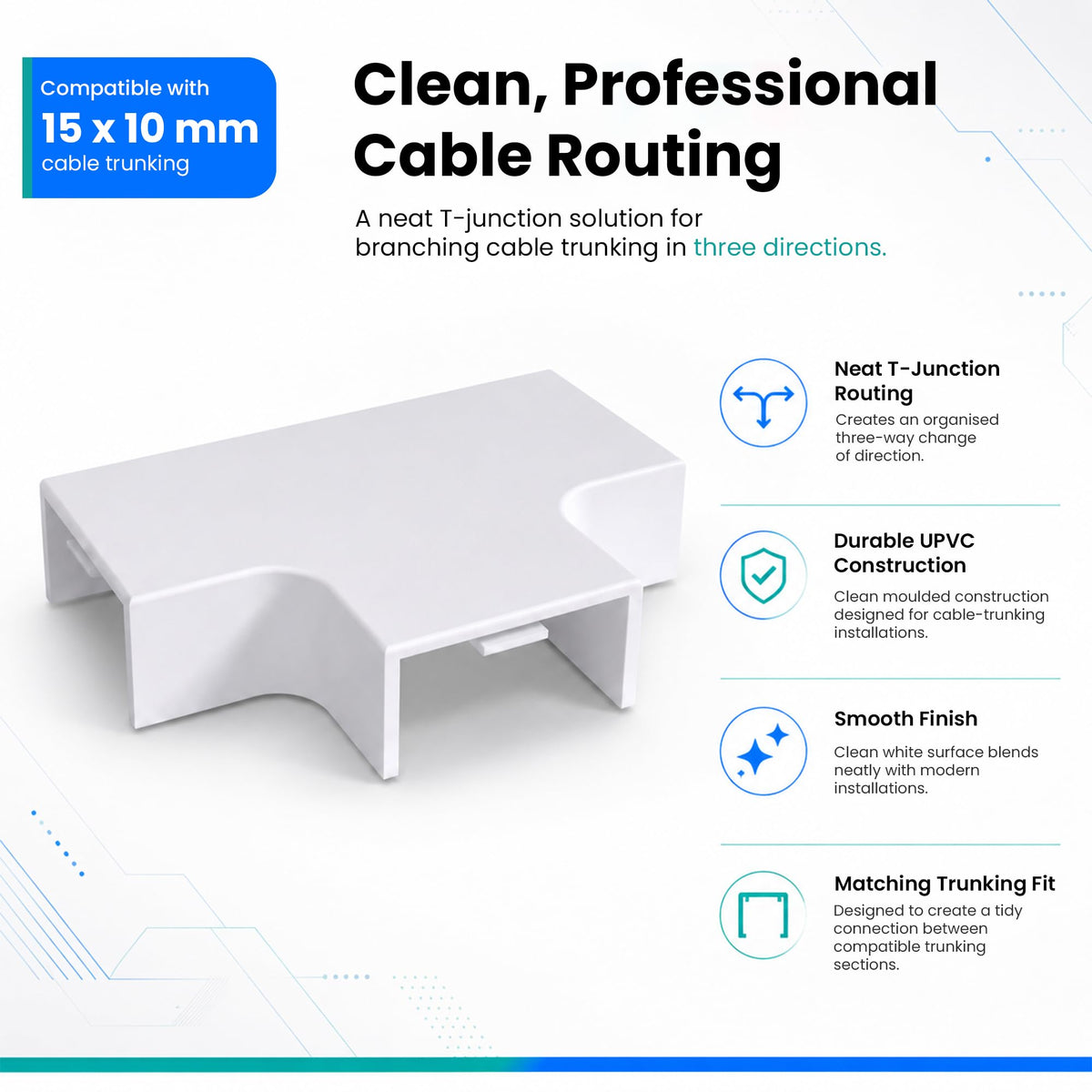 raceway trunking 10pcs cables