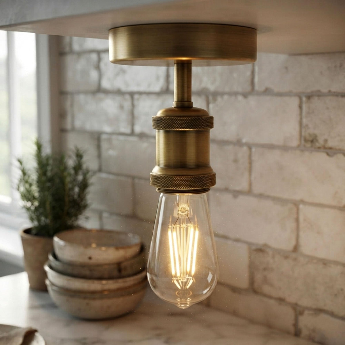 switched lamp holder base