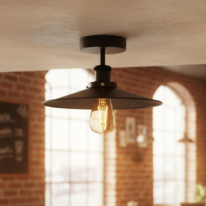 2 Pack Vintage E27 Flush Mount Ceiling Lights~4082