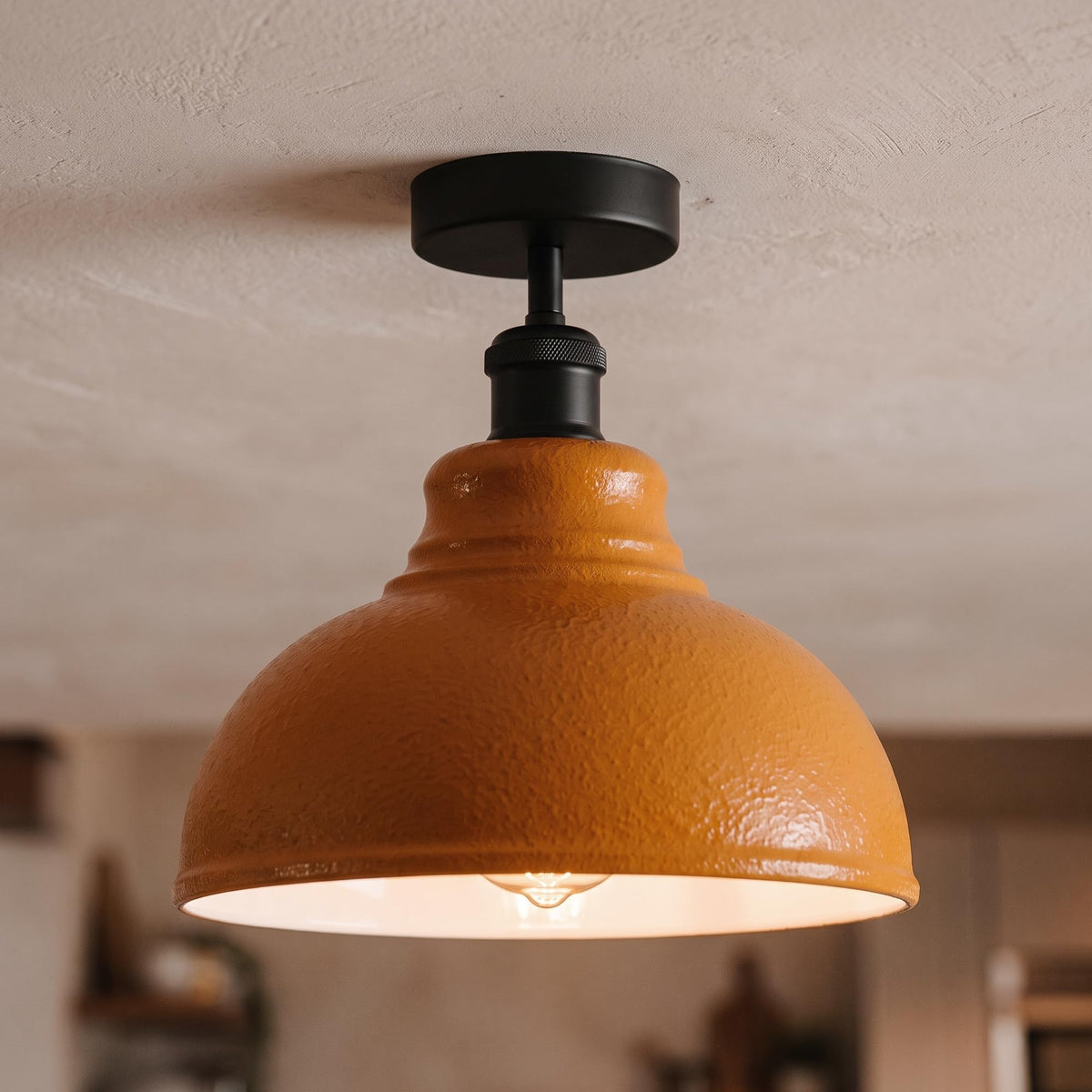 ceiling semi light mount flush