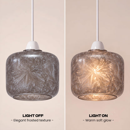 2Pack Glass Lamp Shade E27 Easy Fit Ceiling Pendant~4111
