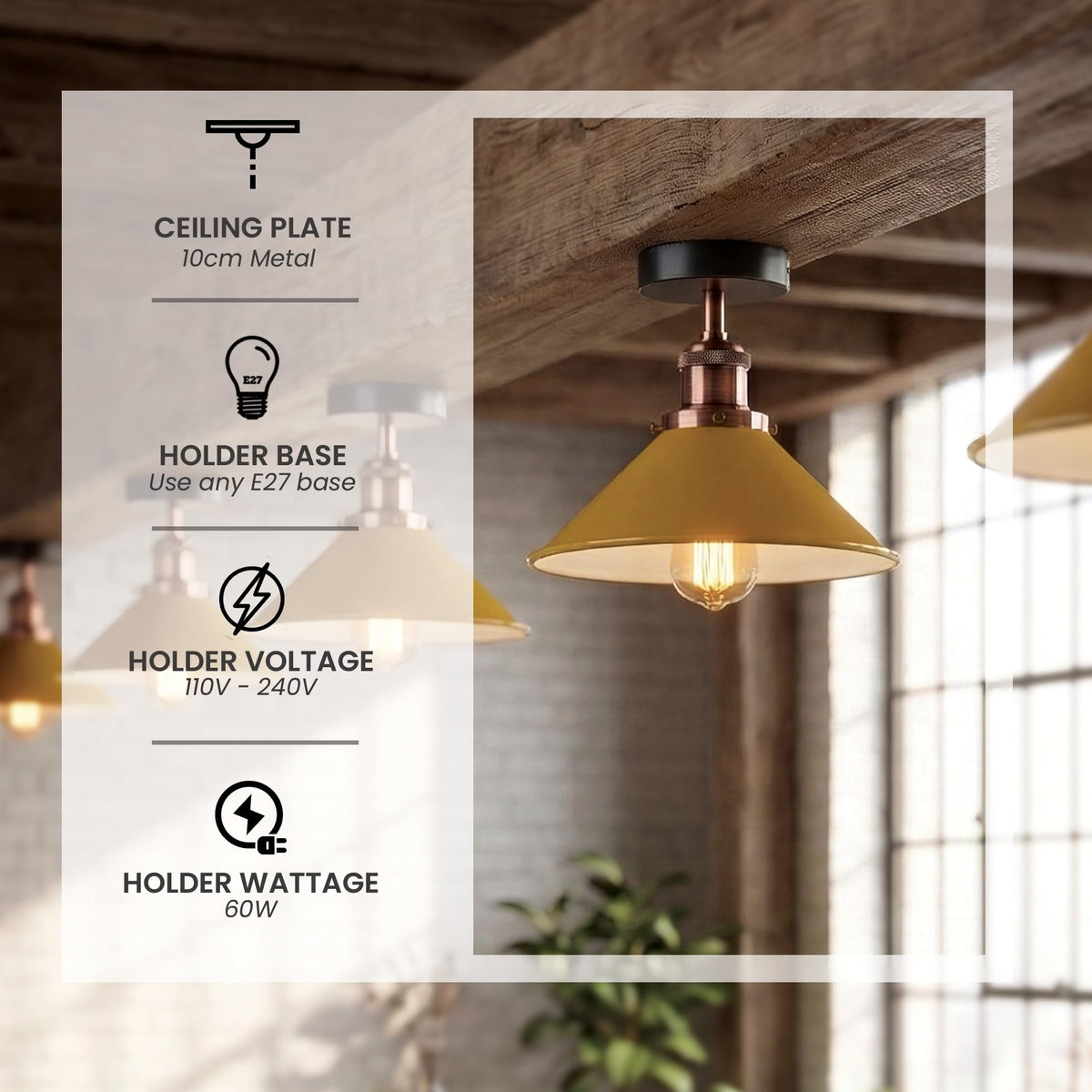 raffia shade ceiling light