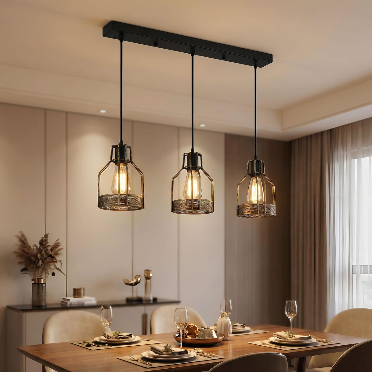 retro cone shaped ceiling lamp