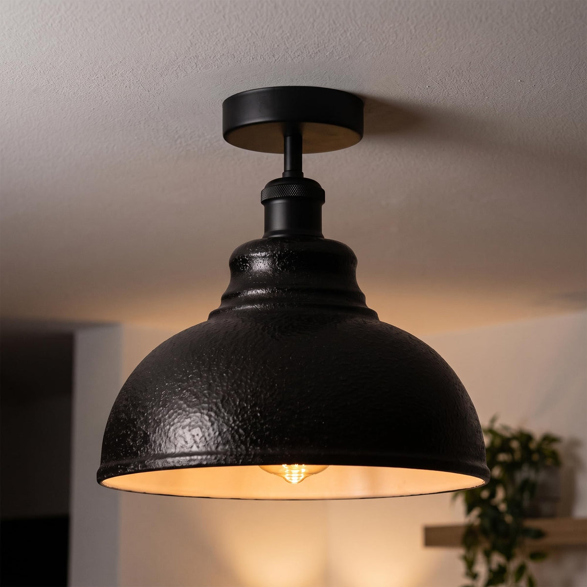 semi flush mount ceiling light