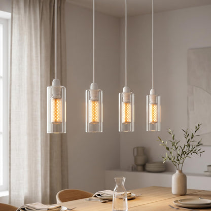 E14 Clear Glass Lamp Shade Replacement,