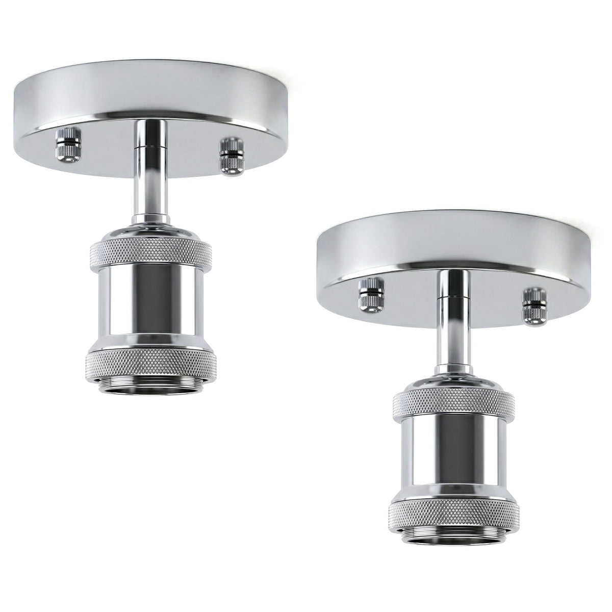 2 Pack Vintage Fully Earth Ceiling Light Flush Mount E27 Lamp~4083