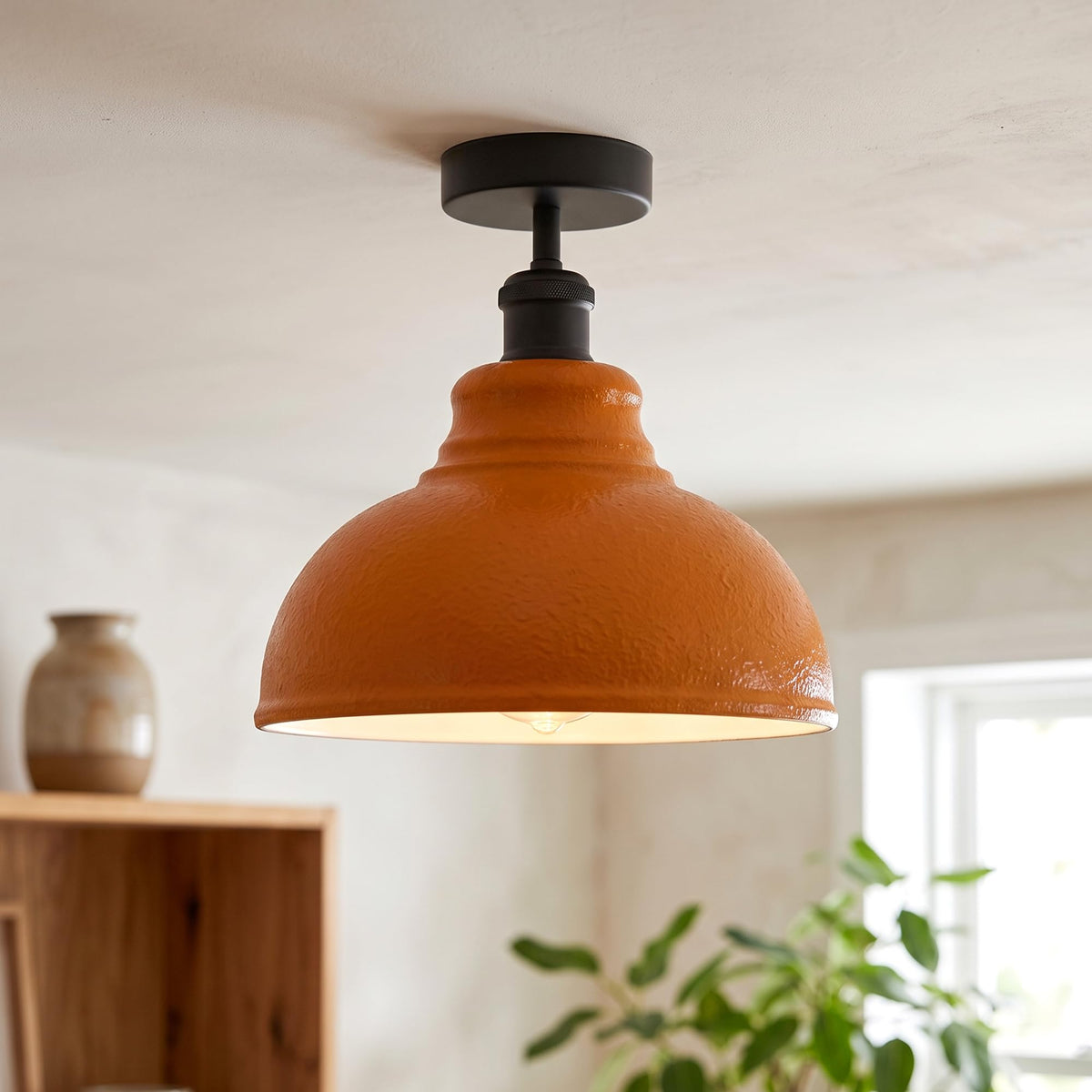 ceiling semi light mount flush