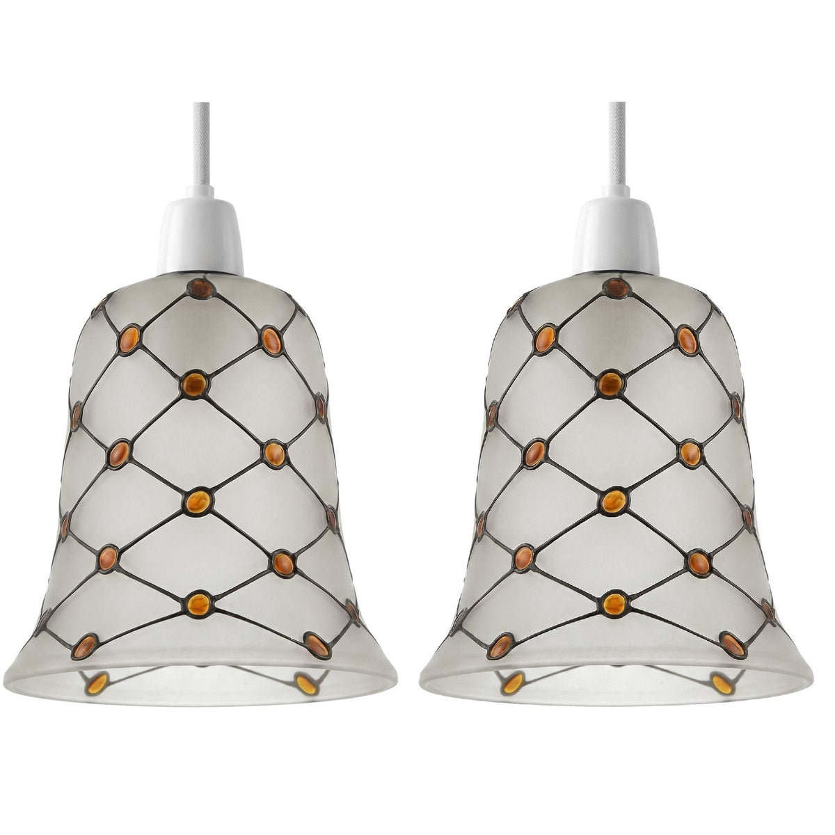 modern glass lamp shade ribbed