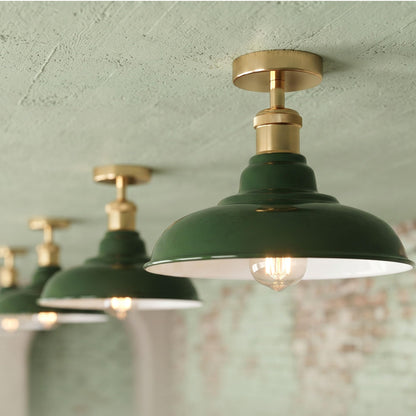semi light flush ceiling cage