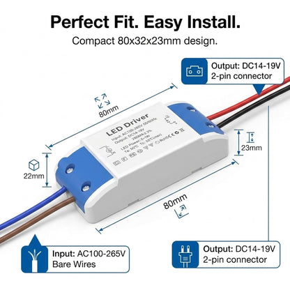 LED Driver Constant Current Driver 3W- 24W~4035