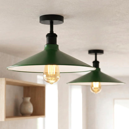 2 Pack Modern Flush Mount Ceiling Light Fixture~4091