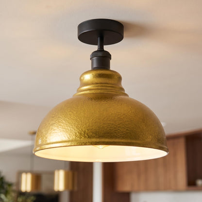 vintage semi flush mount ceili