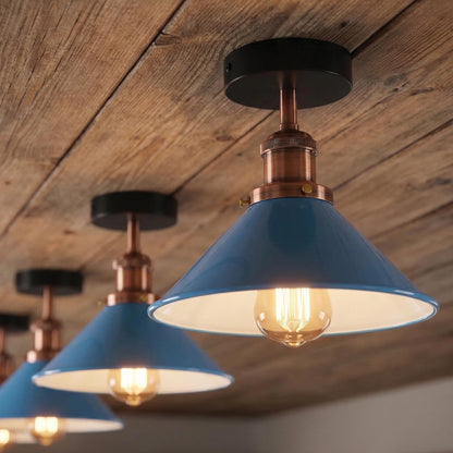 chrome ceiling light shade