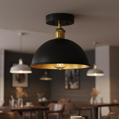 Metal  ceiling light e27 flush mount light