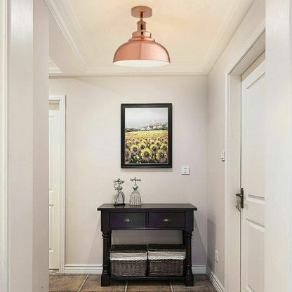 Industrial Modern Semi Flush Mount Ceiling Light~4064