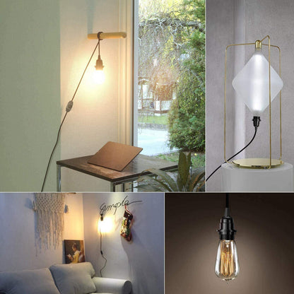 Industrial hanging 4m Plug in Pendant Light Fit~4065