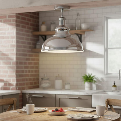 Industrial Modern Semi Flush Mount Ceiling Light~4064