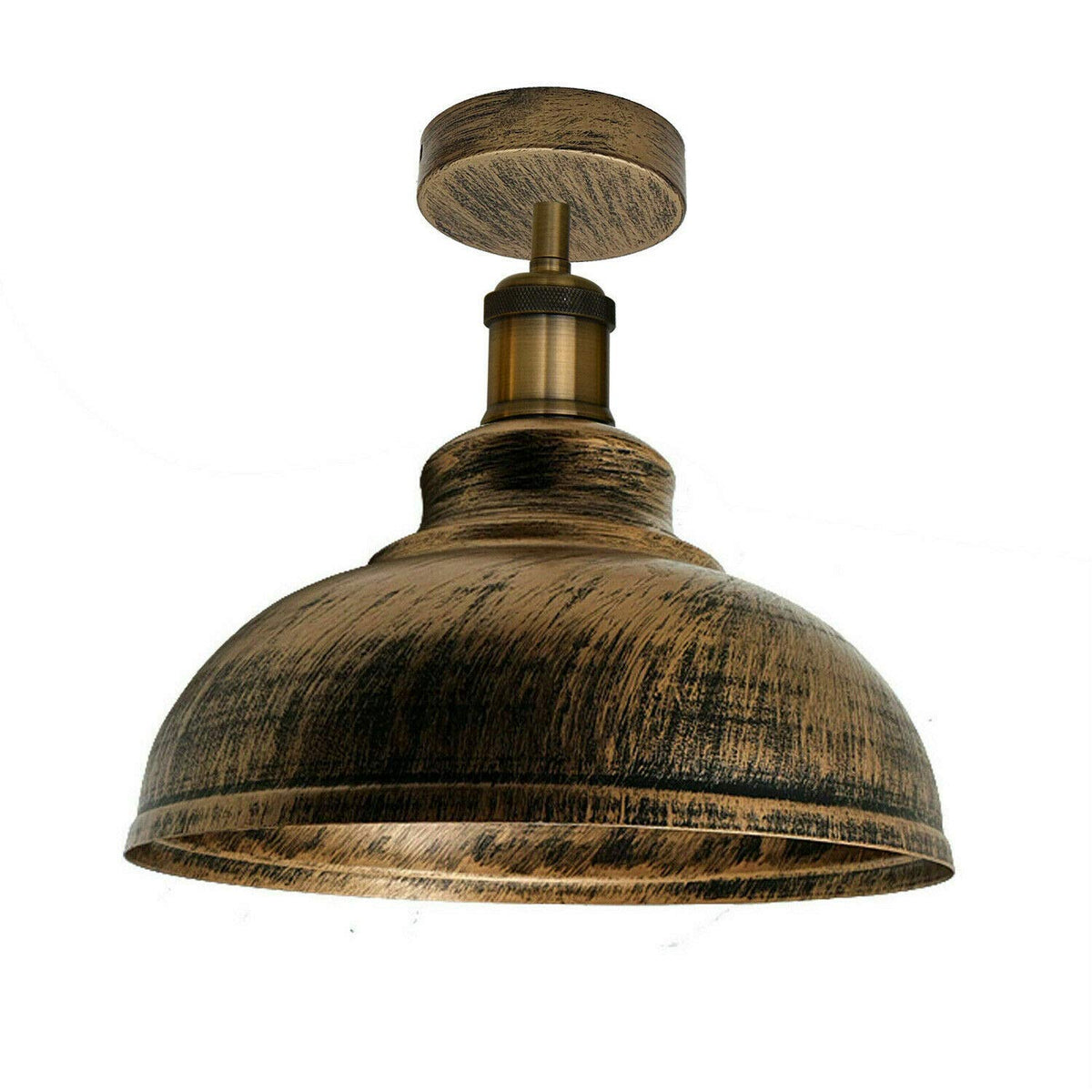 Retro Metal Flush Mount Ceiling Light set Fitting~4063
