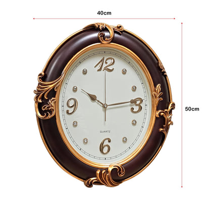 Oval Shape Antique Vintage Wall Clocks~3450