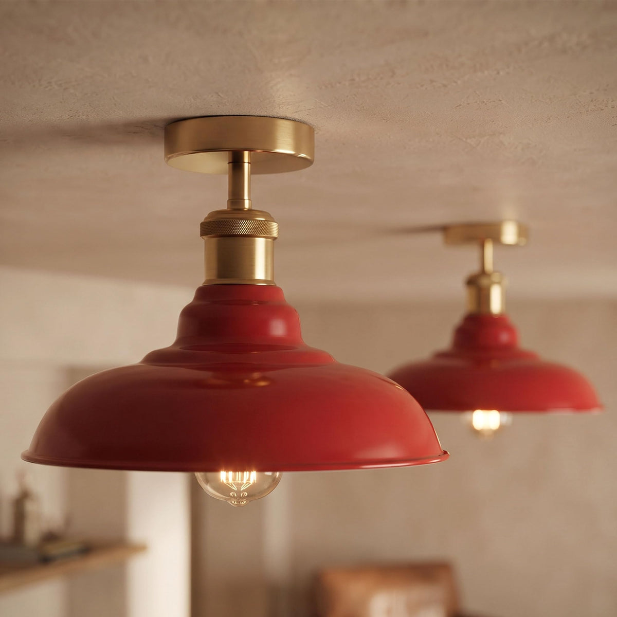 industrial cage ceiling lamp s
