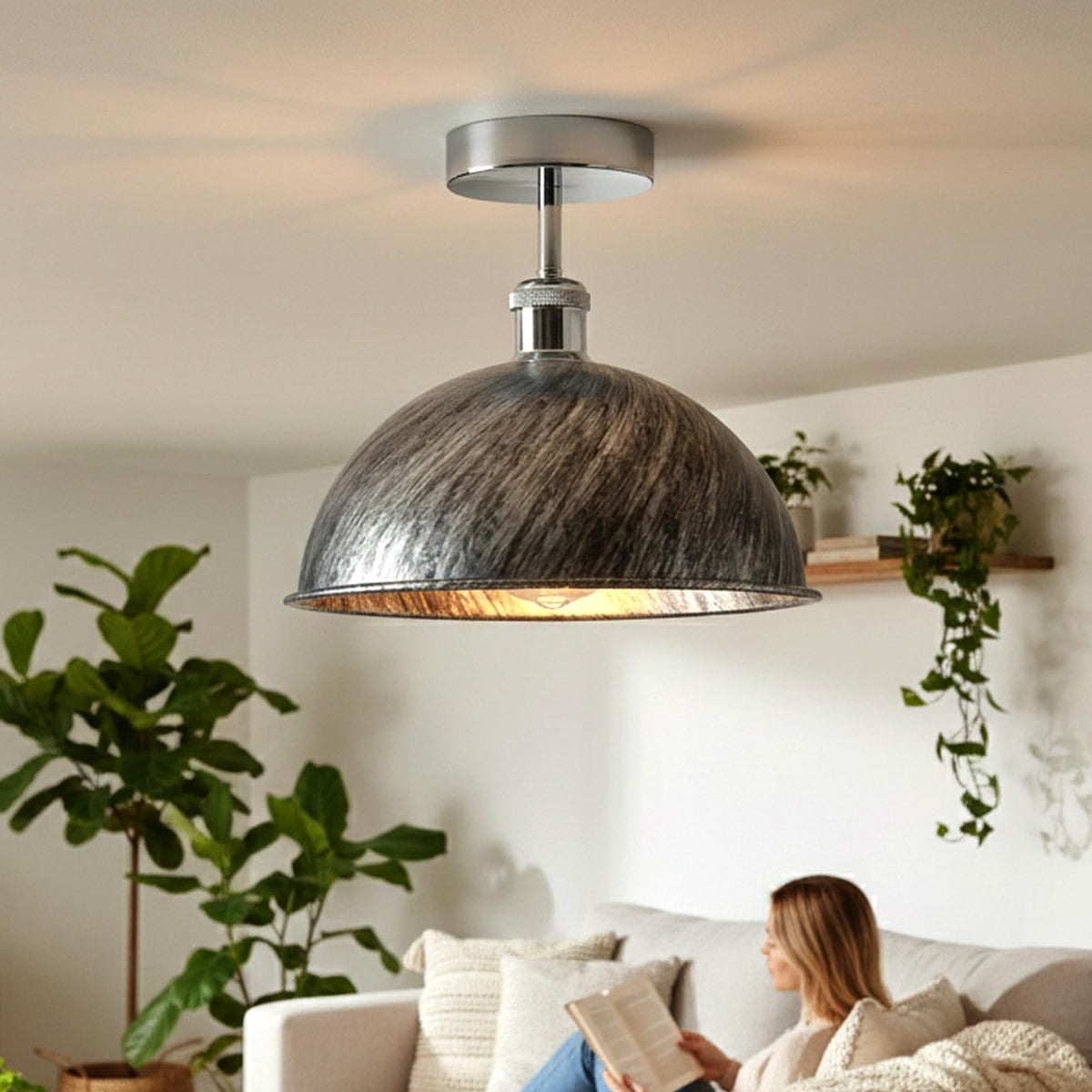 Vintage Ceiling Light Metal shade Pendant Lighting~4075
