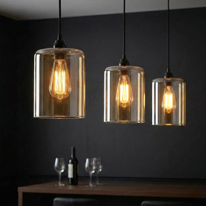 2Pack Glass Lamp Shade E27 Easy Fit Ceiling Pendant~4111