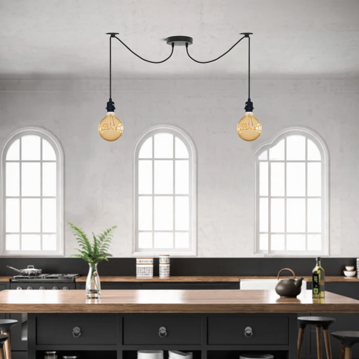 Spider Pendant Chandelier DIY Ceiling Light~4107