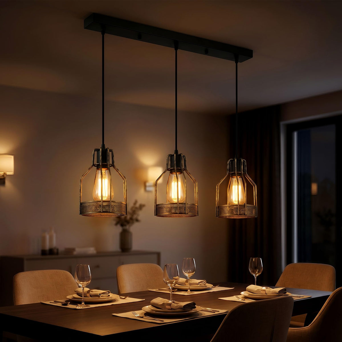 retro cone shaped ceiling lamp