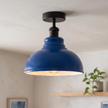 vintage ceiling light semi flu
