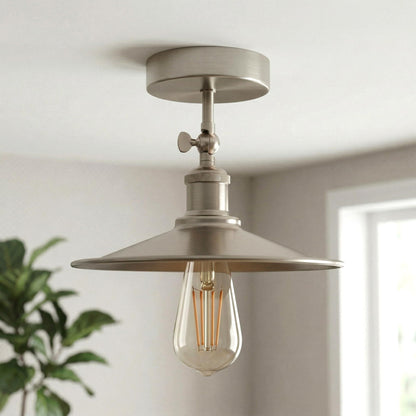 Retro E27 Base Adjustable Metal Ceiling Light~4046